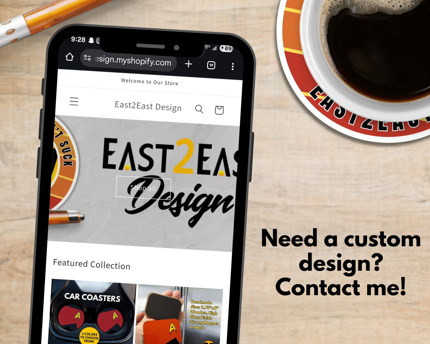 Car Coaster - Star Trek (Variety)