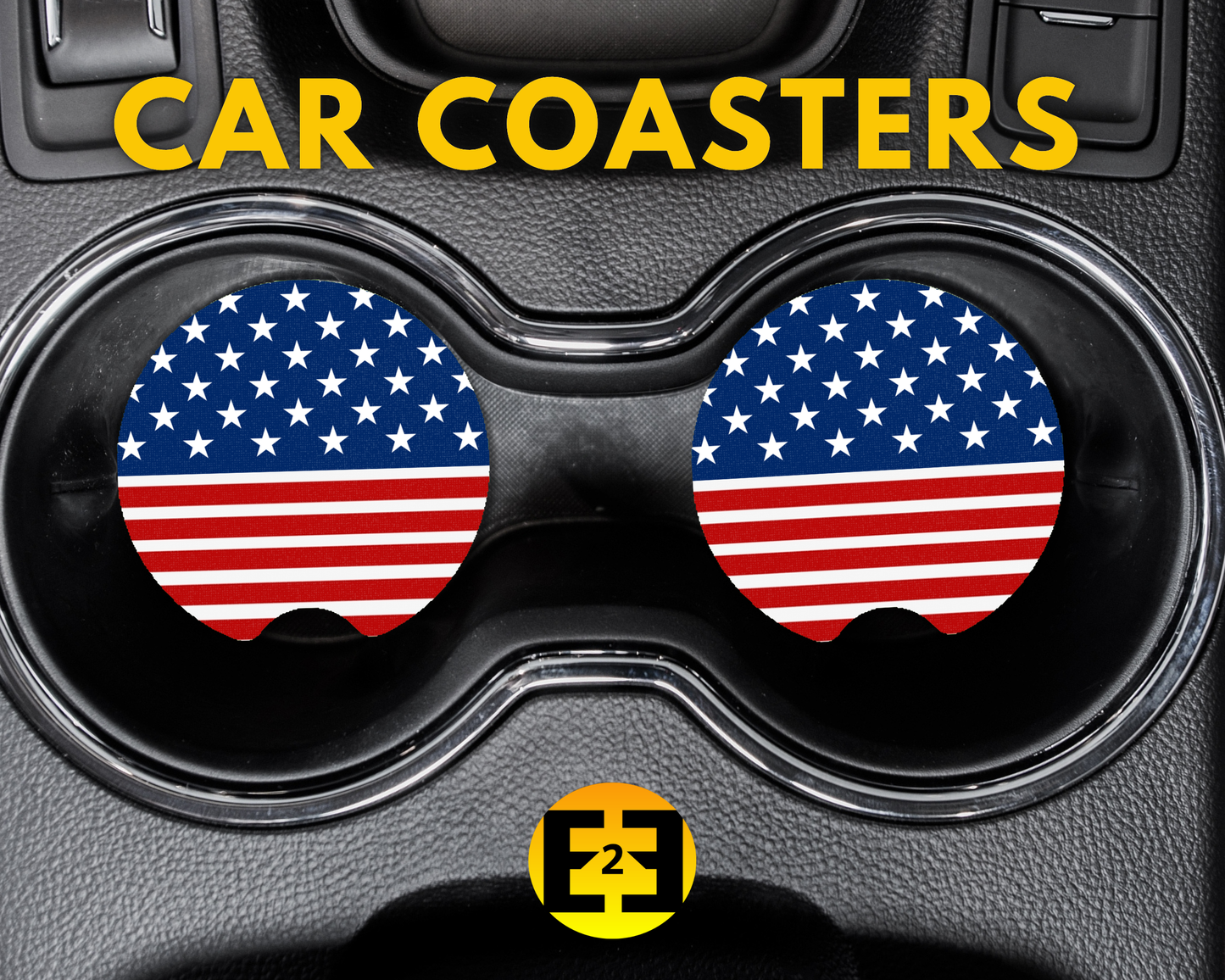 Car Coaster - Stars & Stripes