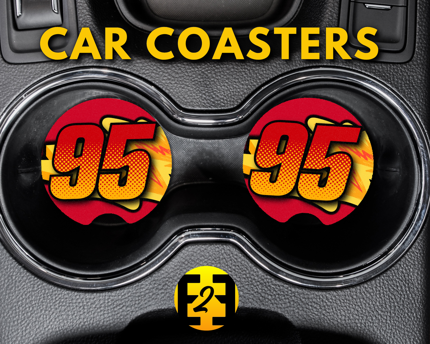 Racing #95 - Car Coasters