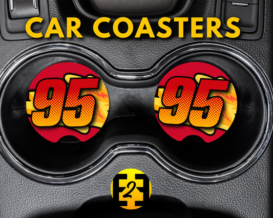 Racing #95 - Car Coasters