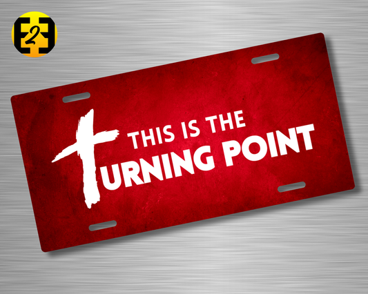 Turning Point - Decorative License Plate