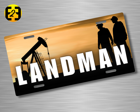 Landman - Decorative License Plate