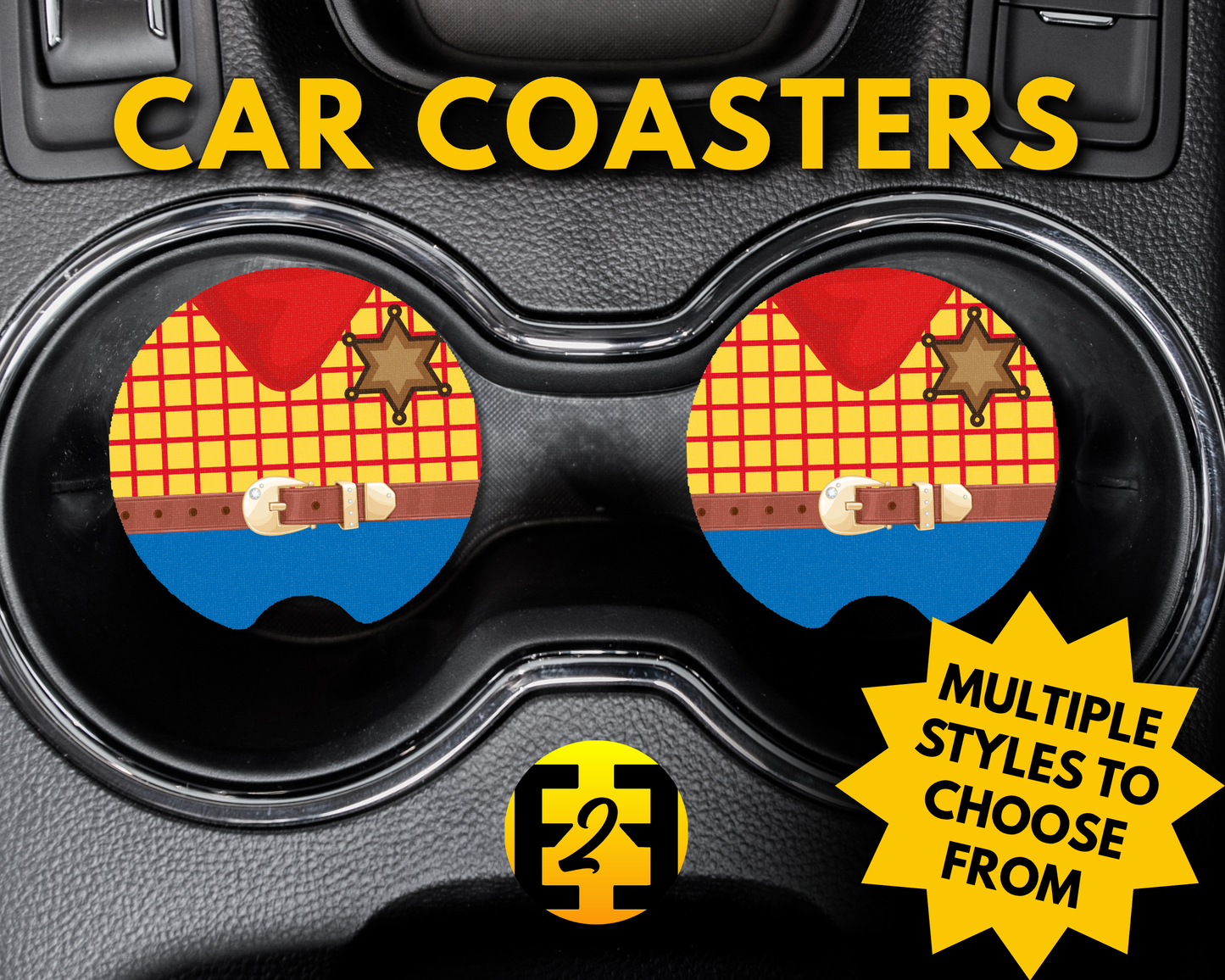 Toys (Variety) - Car Coasters