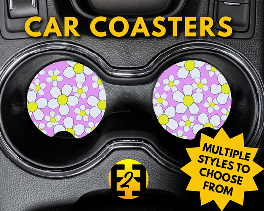 Daisy (Variety) - Car Coasters