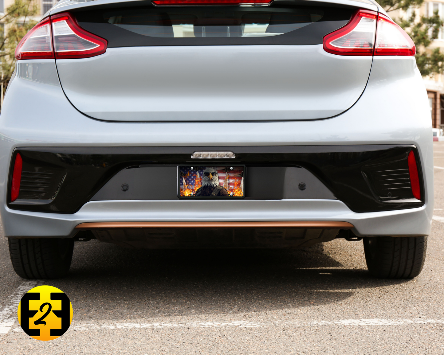 American War Eagle - Decorative License Plate
