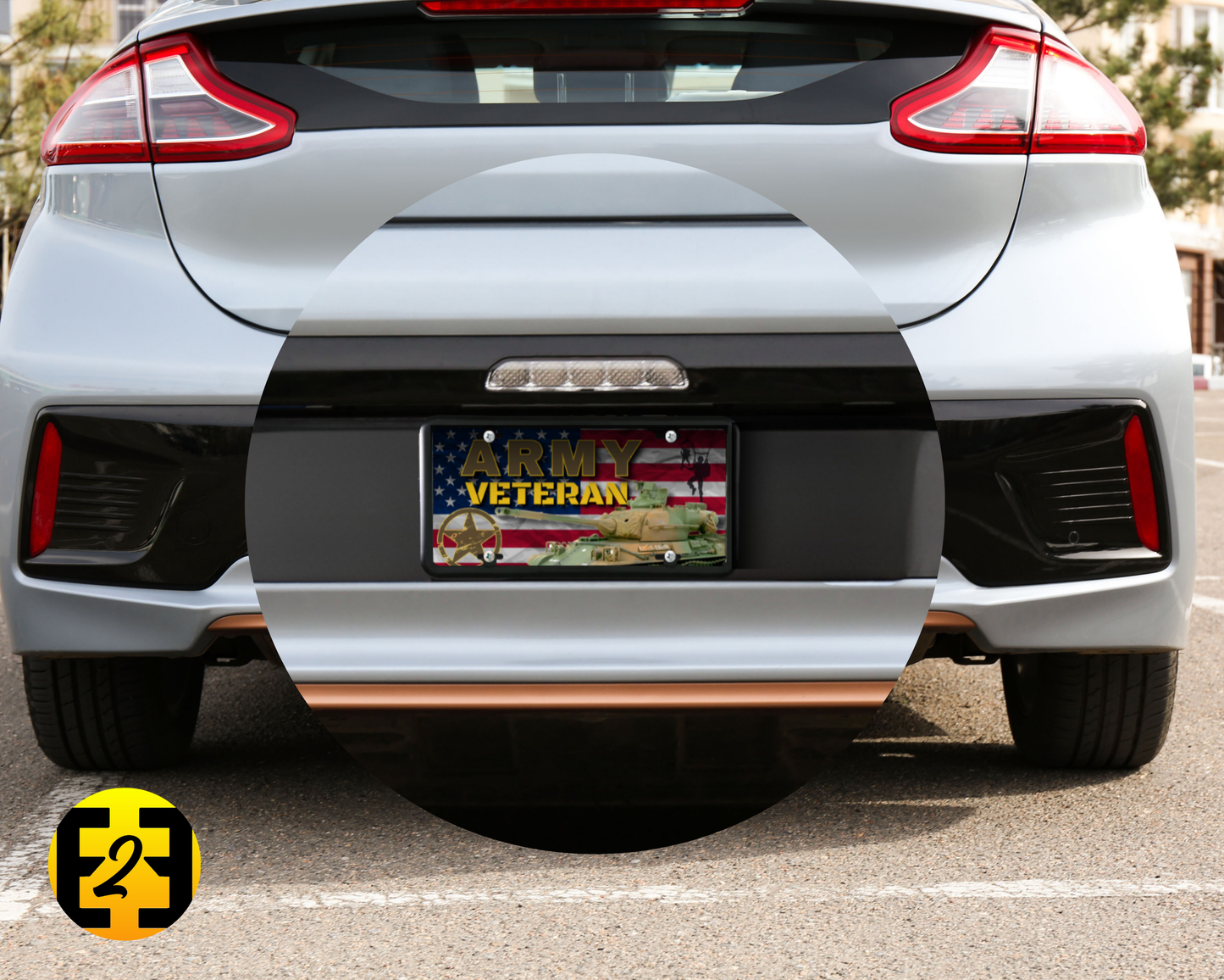 Army Veteran - Decorative License Plate