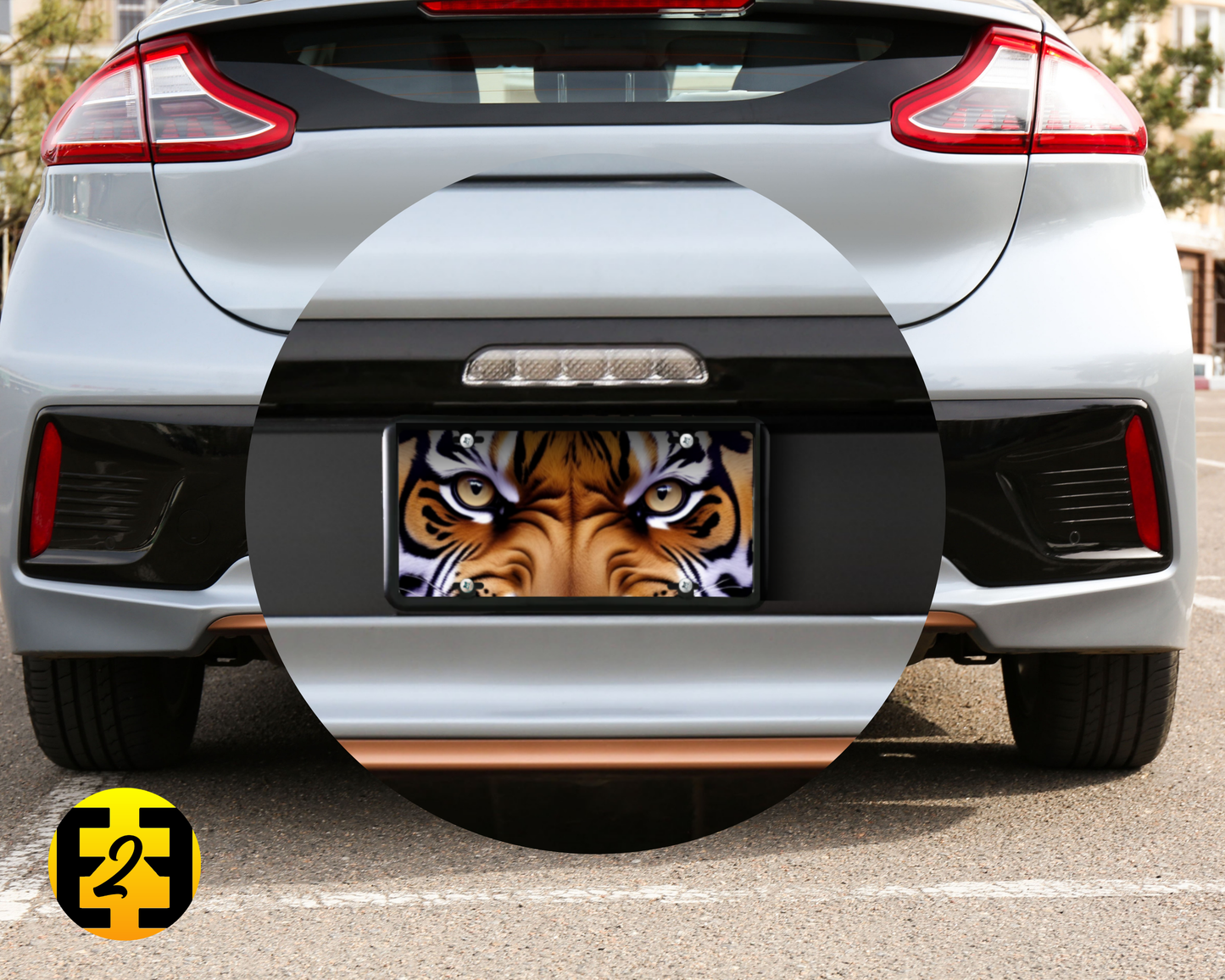 Eye of the Tiger - Decorative License Plate