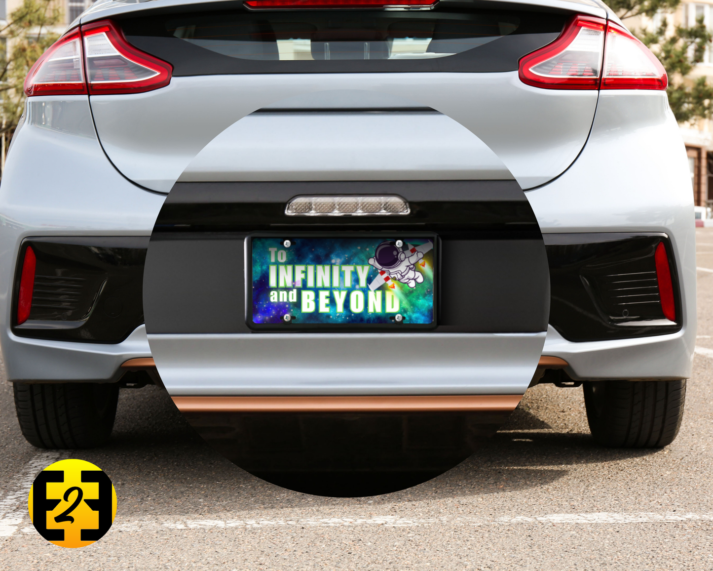 To Infinity and Beyond - Decorative License Plate