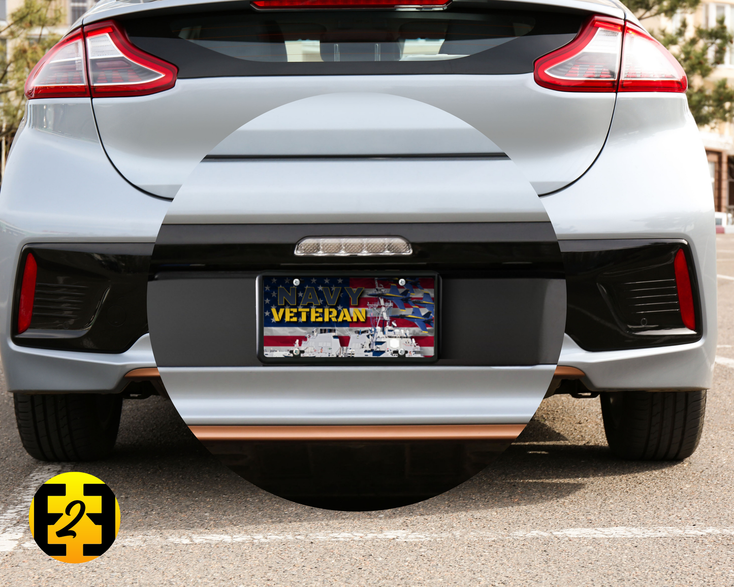Navy Veteran - Decorative License Plate