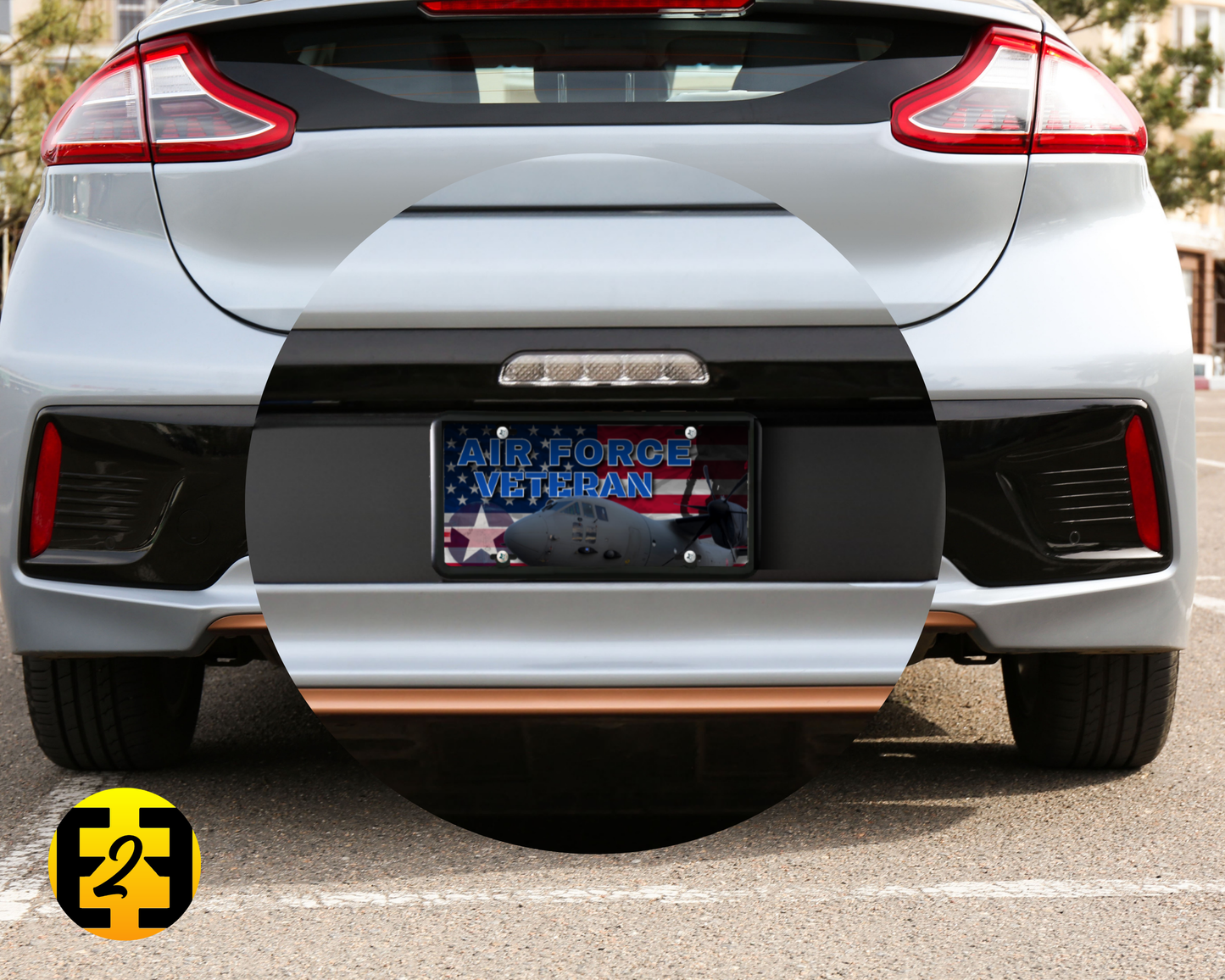 Air Force Veteran - Decorative License Plate