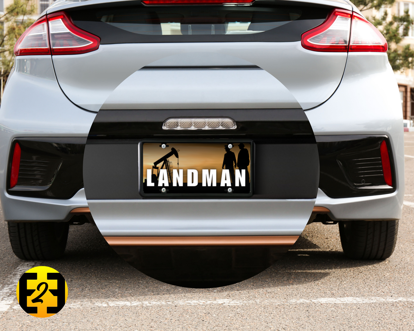 Landman - Decorative License Plate