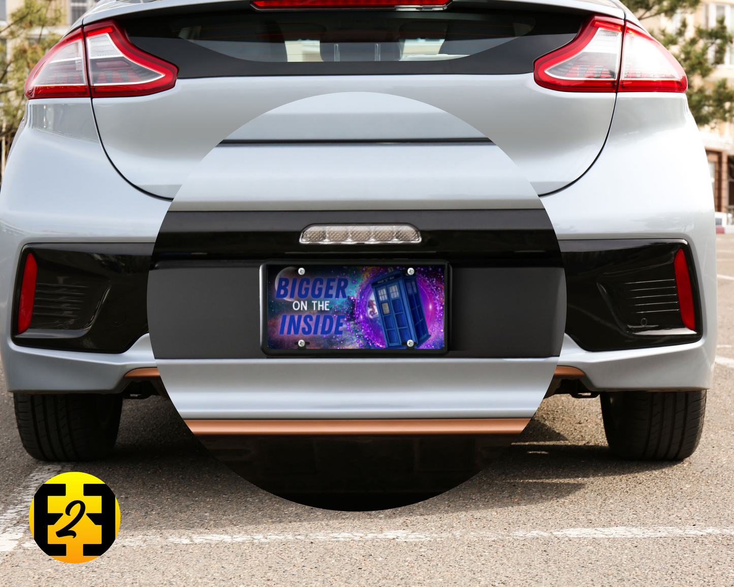 Police Box Time Travel - Decorative License Plate