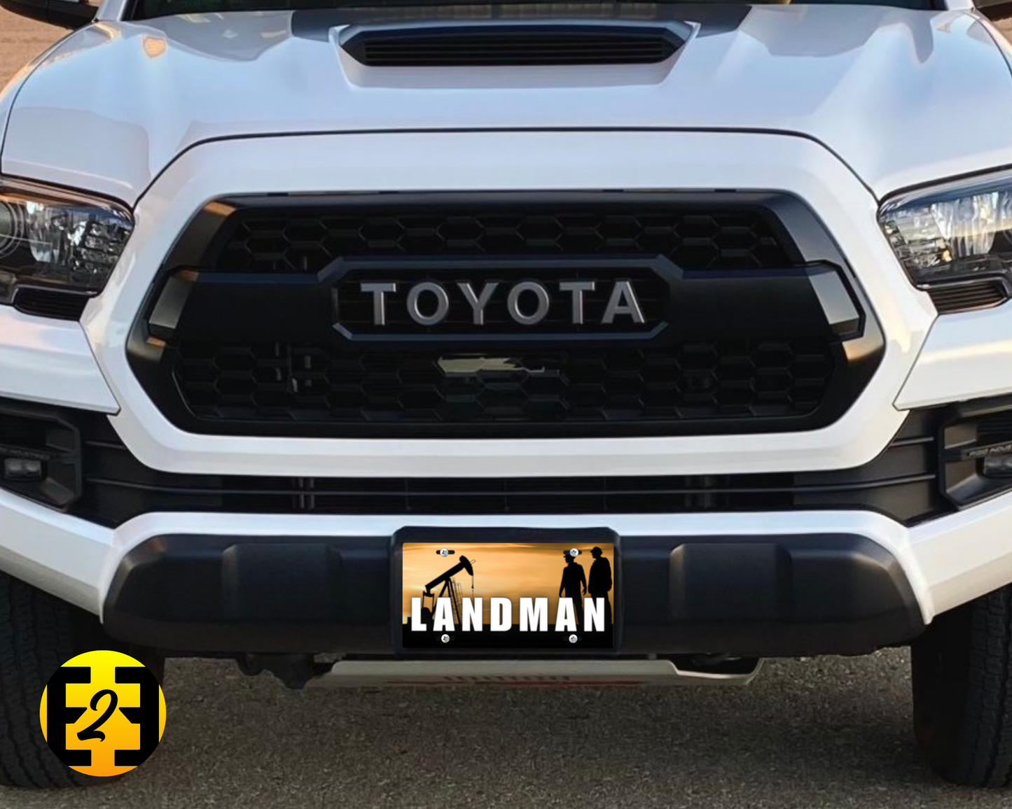 Landman - Decorative License Plate