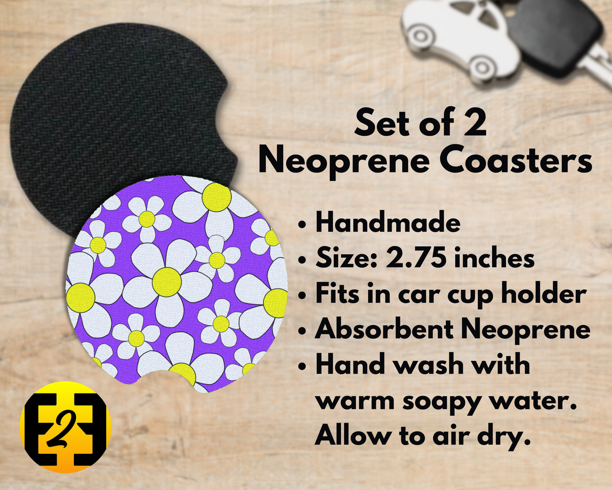 Daisy (Variety) - Car Coasters