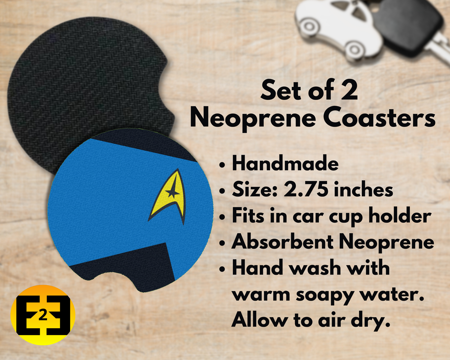 Car Coaster - Star Trek (Variety)