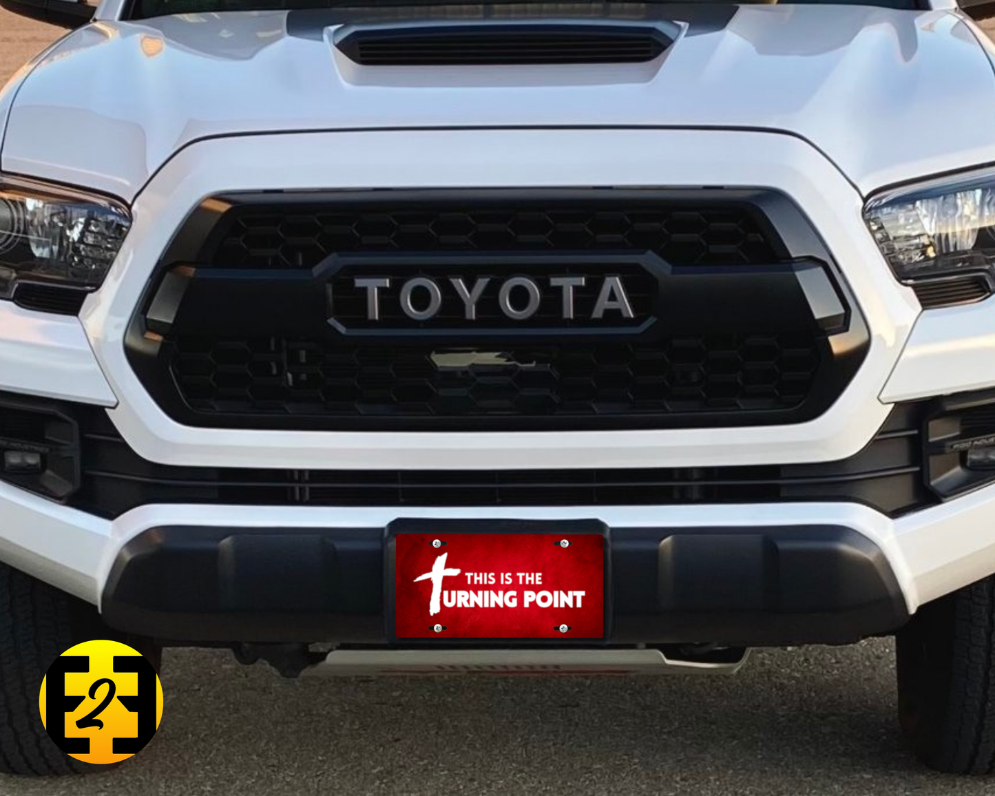 Turning Point - Decorative License Plate