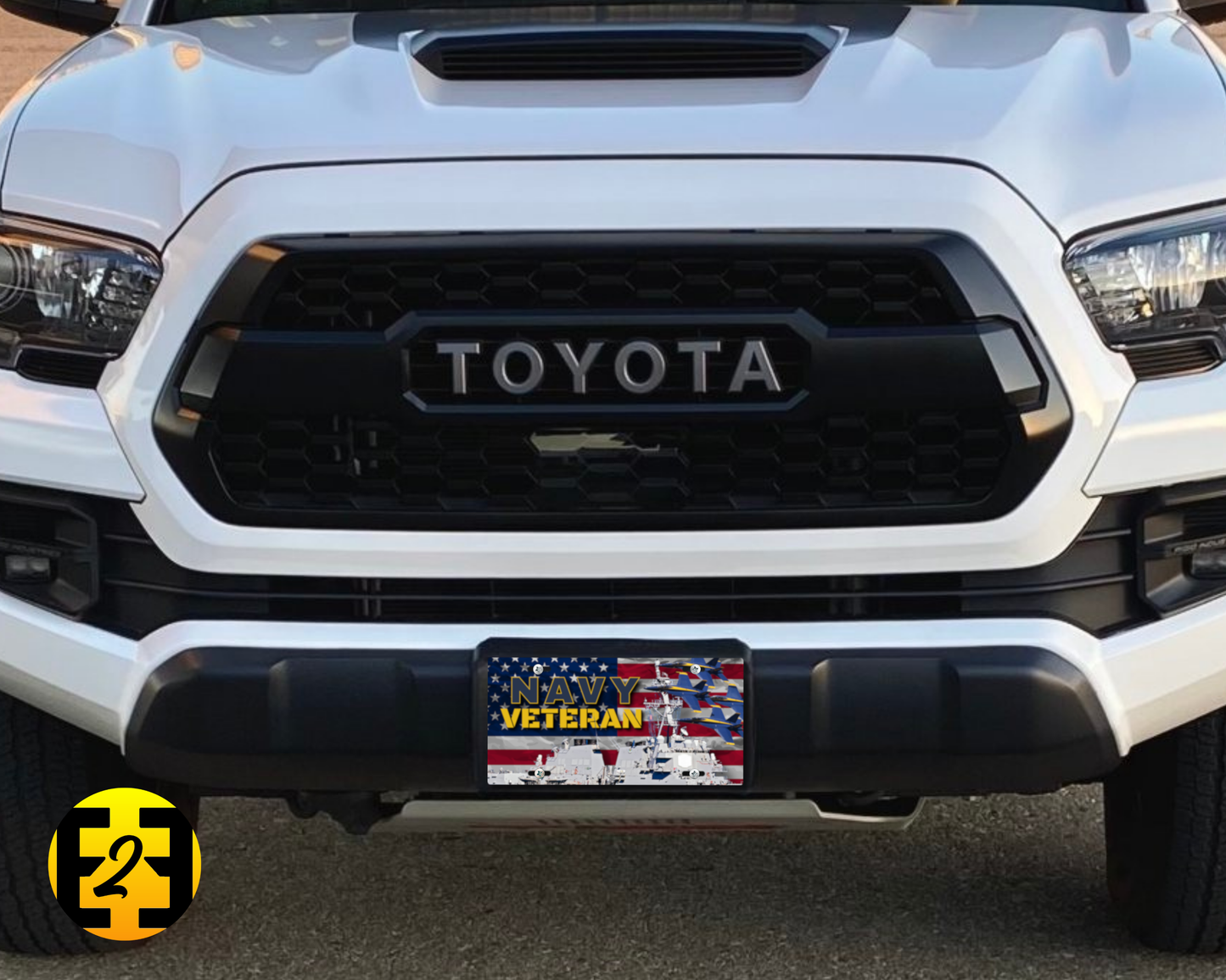 Navy Veteran - Decorative License Plate