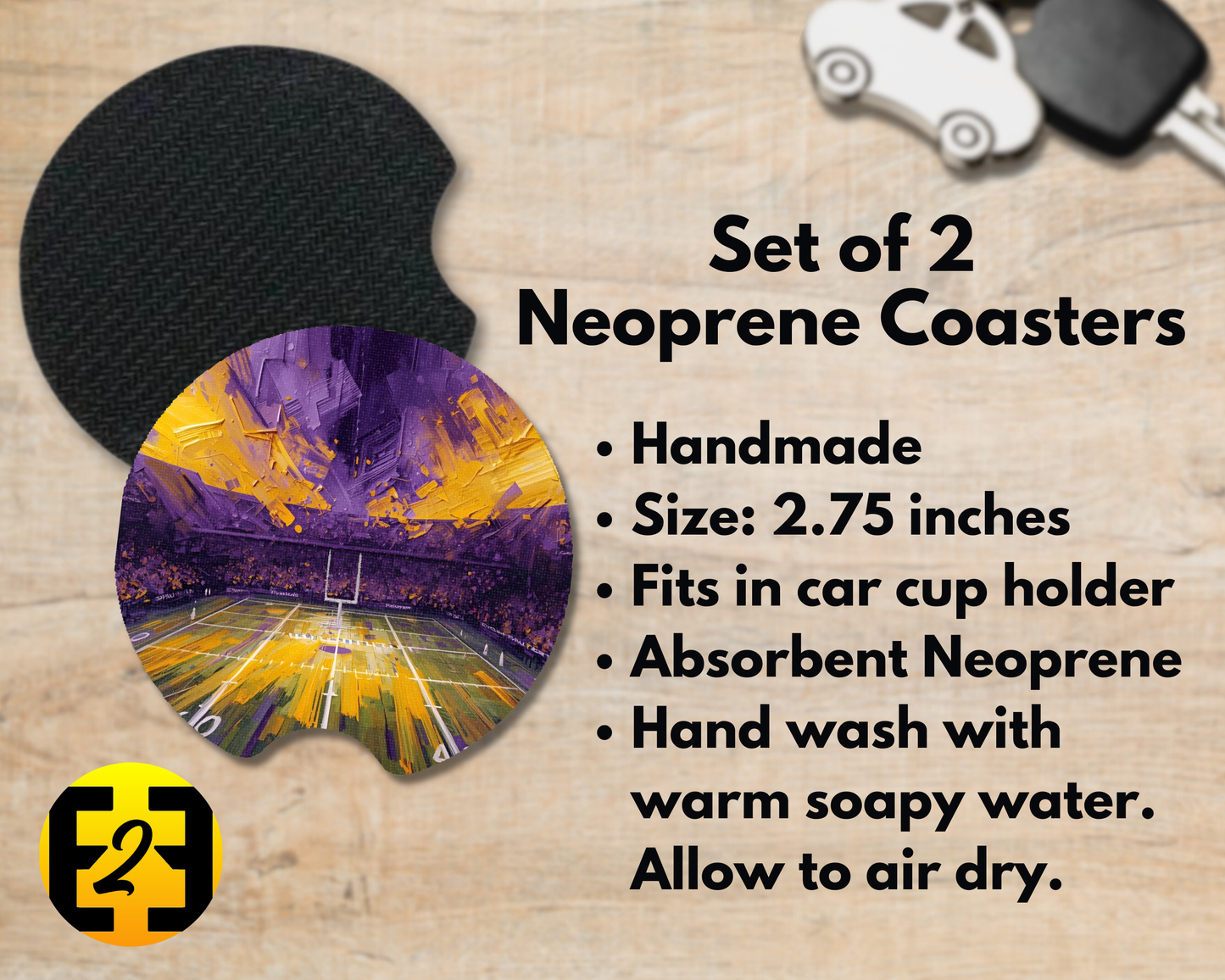 Death Valley Stadium - Car Coasters