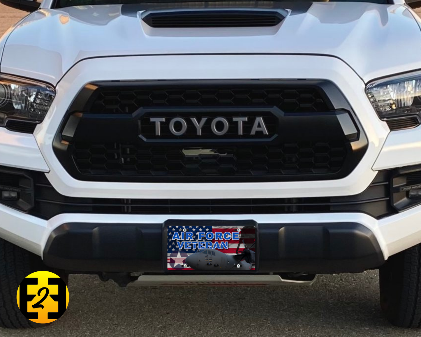 Air Force Veteran - Decorative License Plate