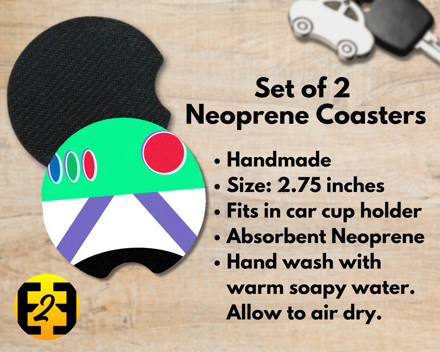 Toys (Variety) - Car Coasters
