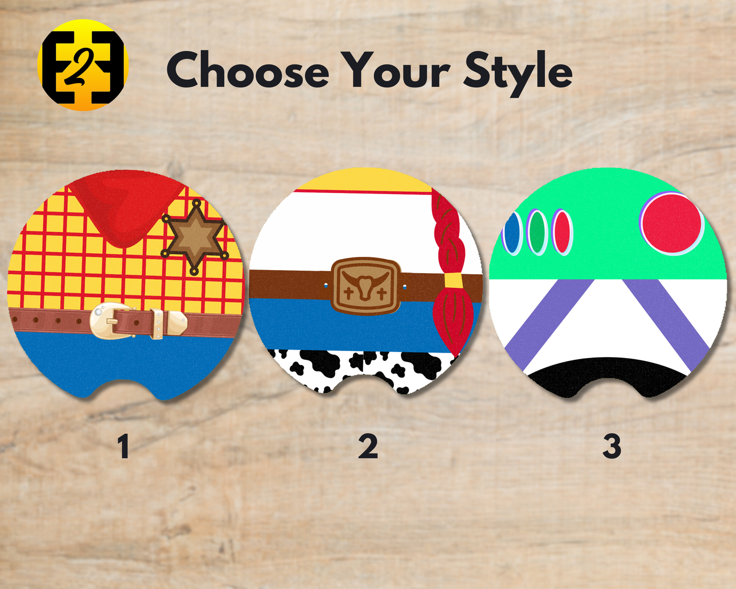Toys (Variety) - Car Coasters