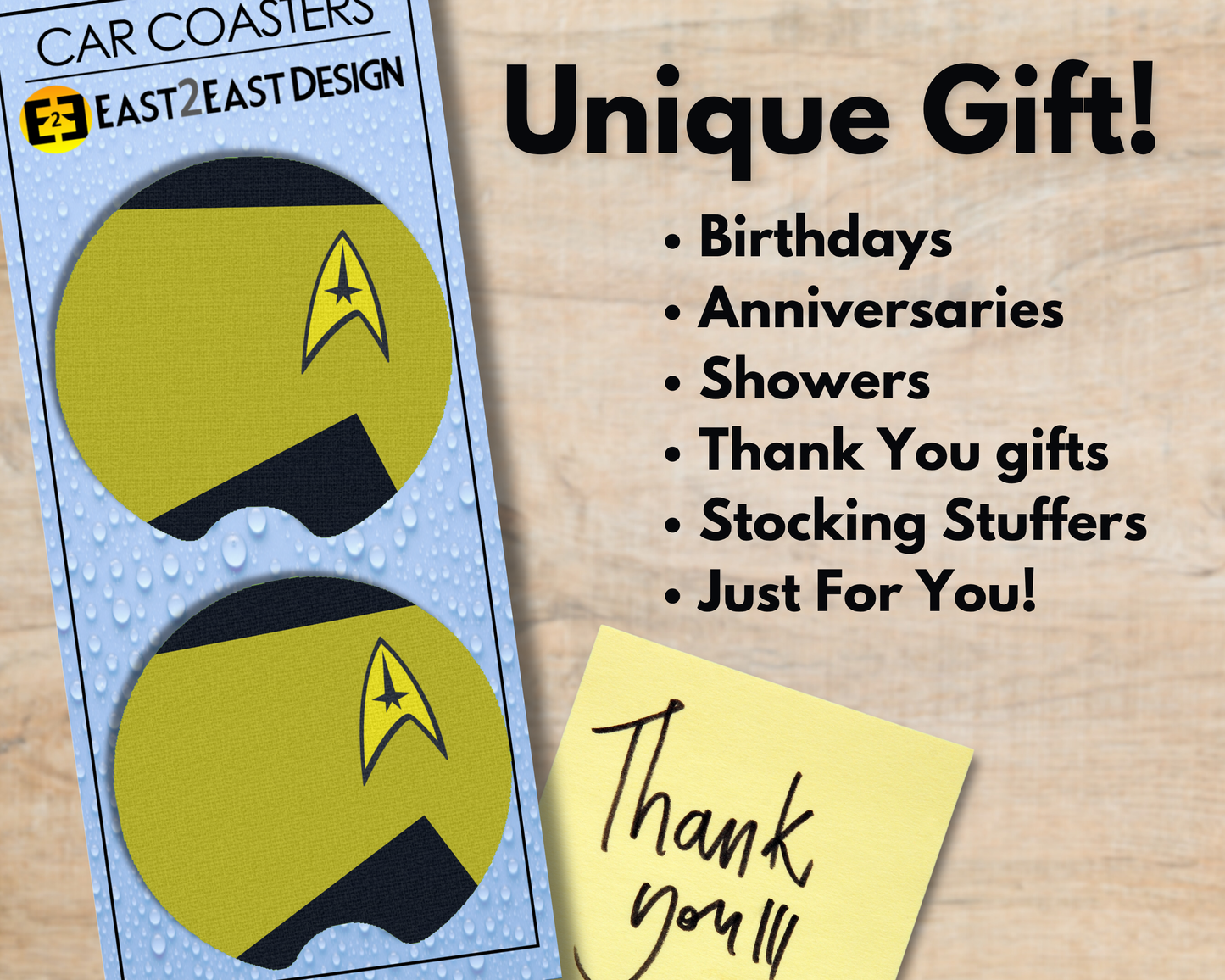 Car Coaster - Star Trek (Variety)