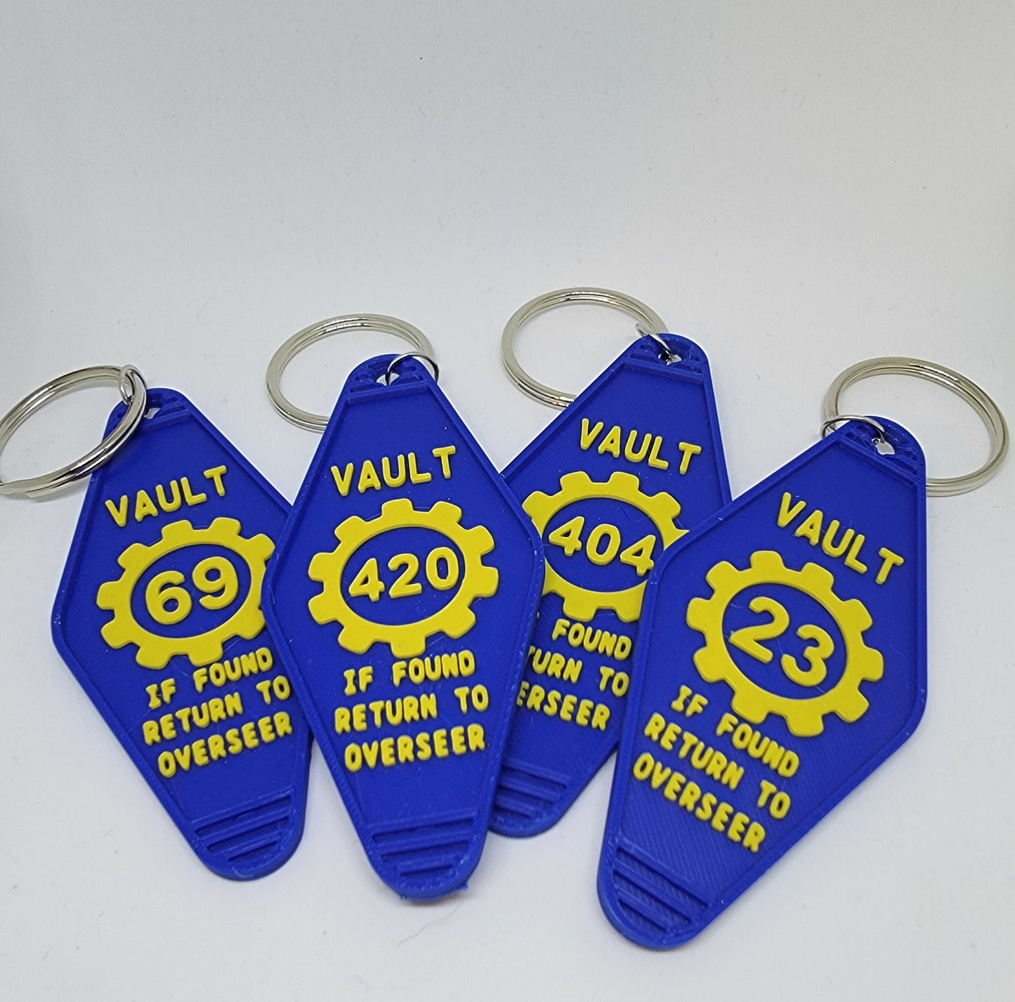 Fallout Vault Tec Keychain - 3D Print