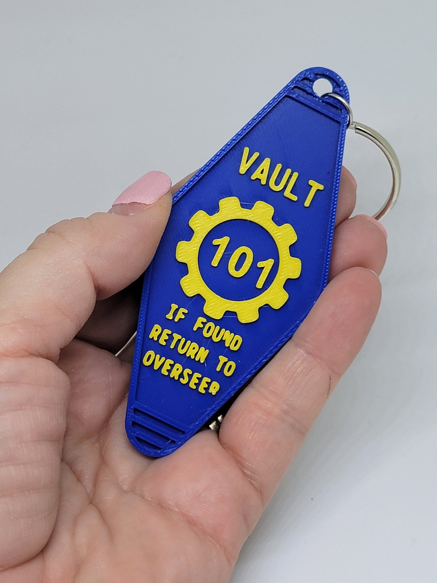 Fallout Vault Tec Keychain - 3D Print