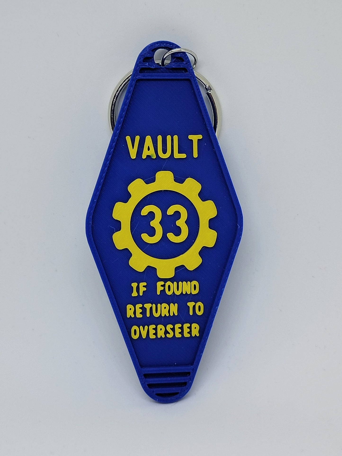 Fallout Vault Tec Keychain - 3D Print