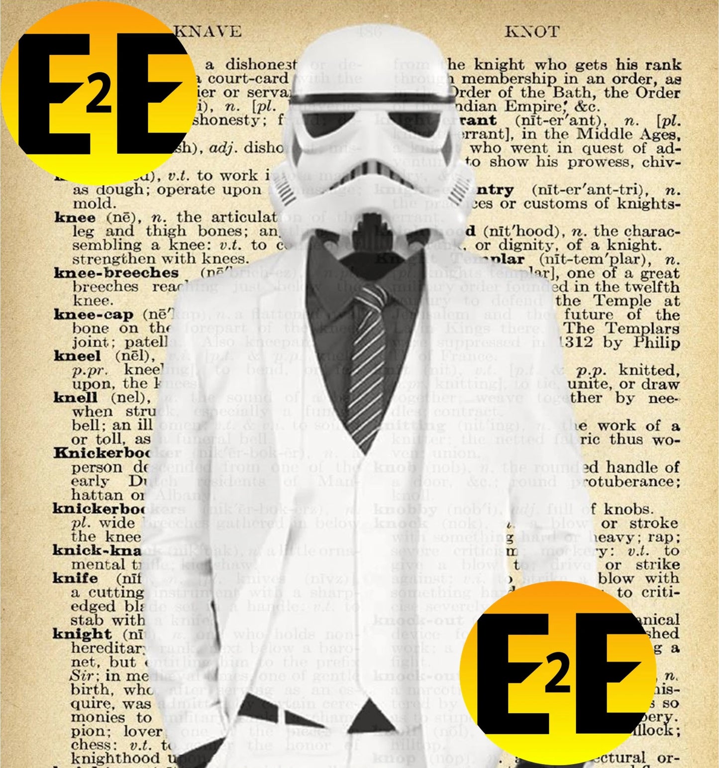 Star Wars suits wall art set of four prints storm trooper