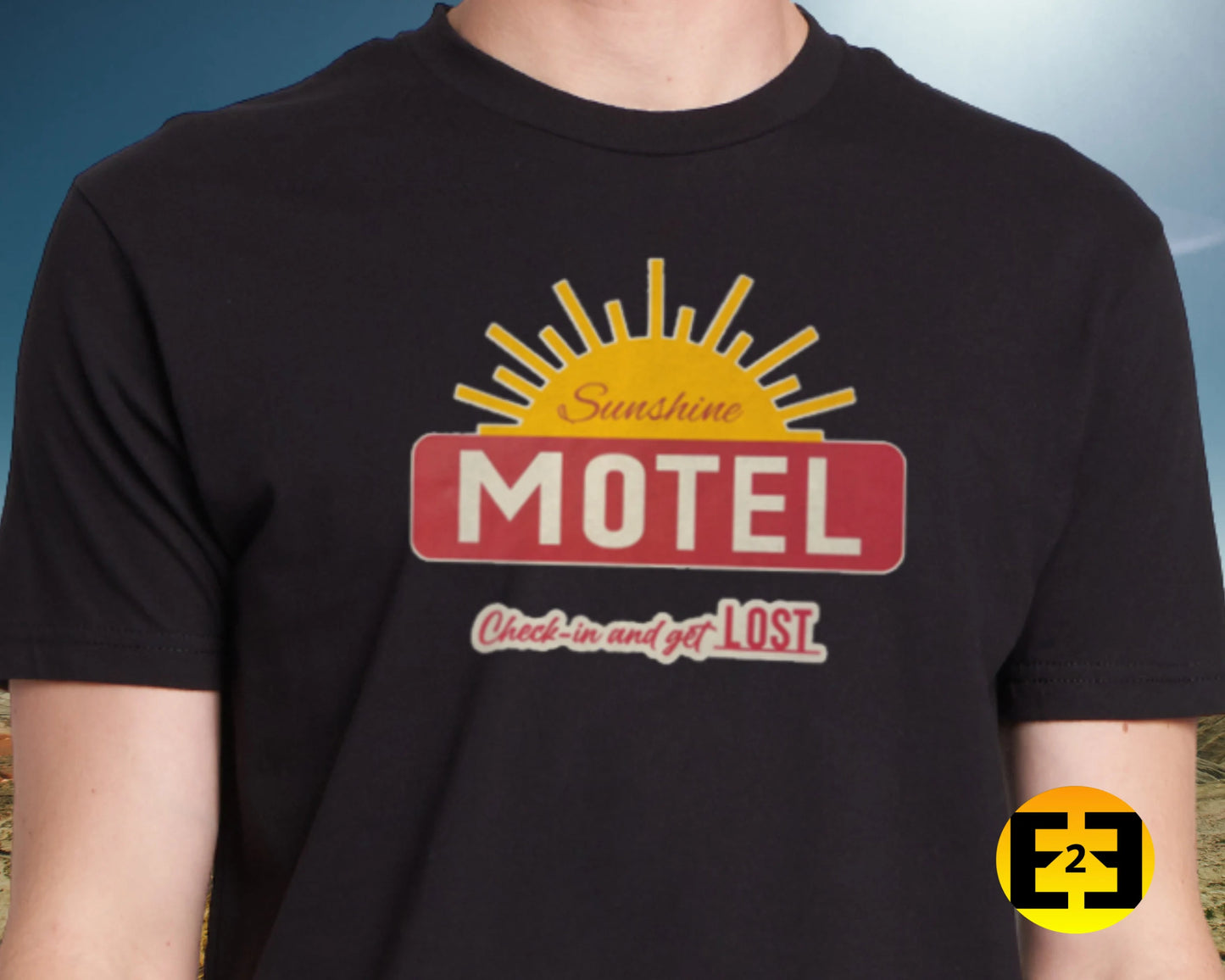 The Lost Room Sunshine Motel tshirt black