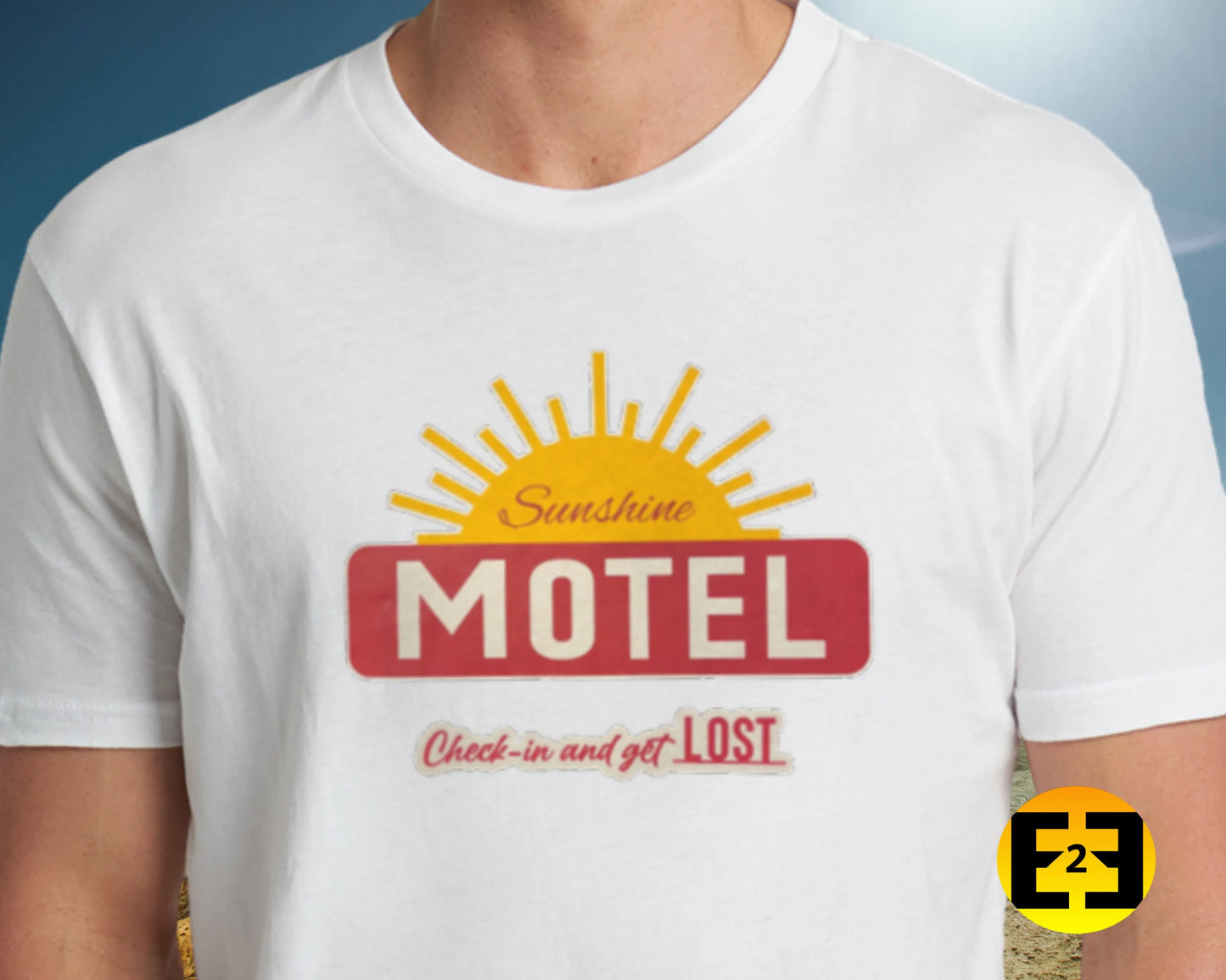 The Lost Room Sunshine Motel tshirt white