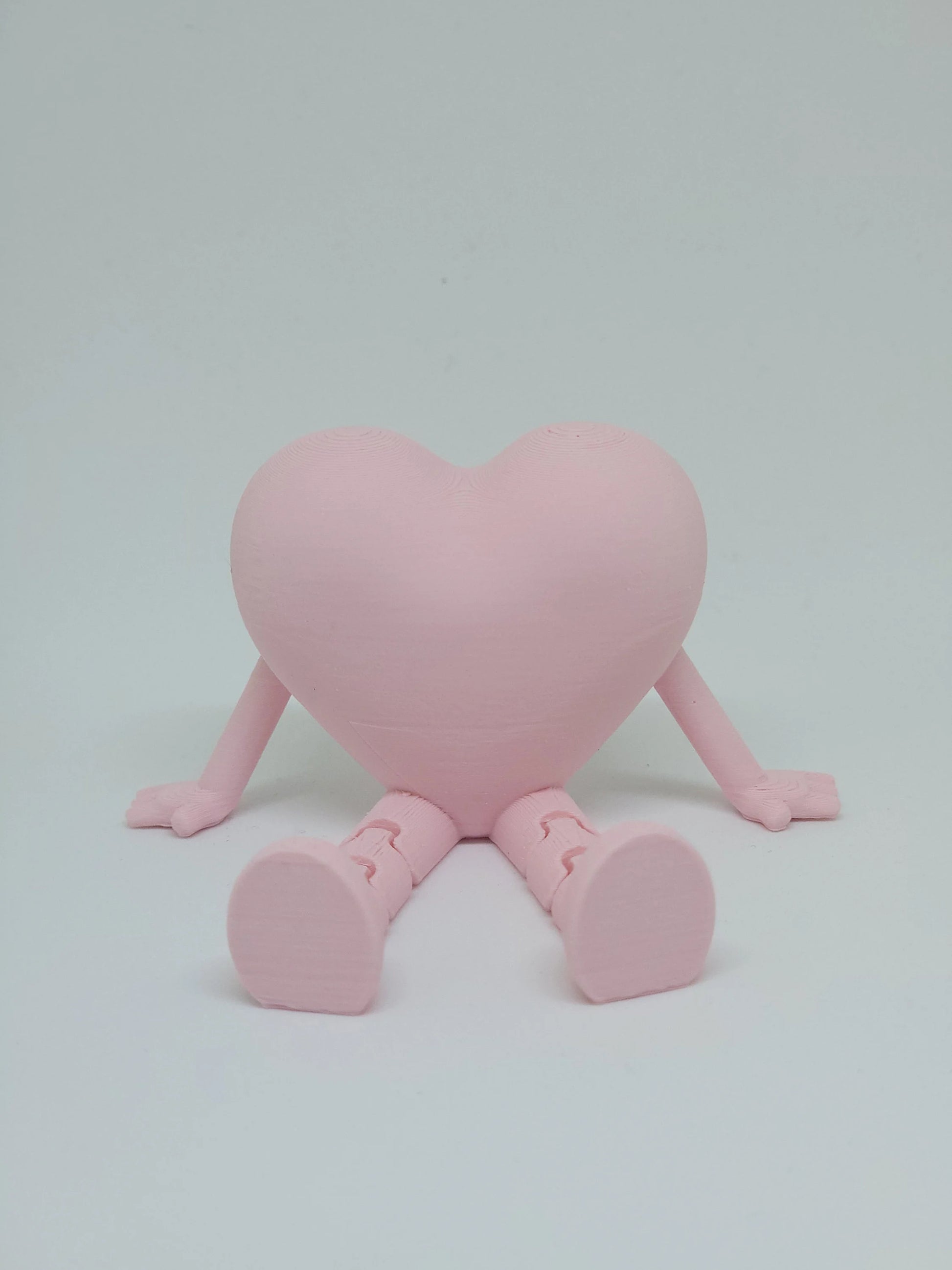 Articulate Heart Mini-Figures pink