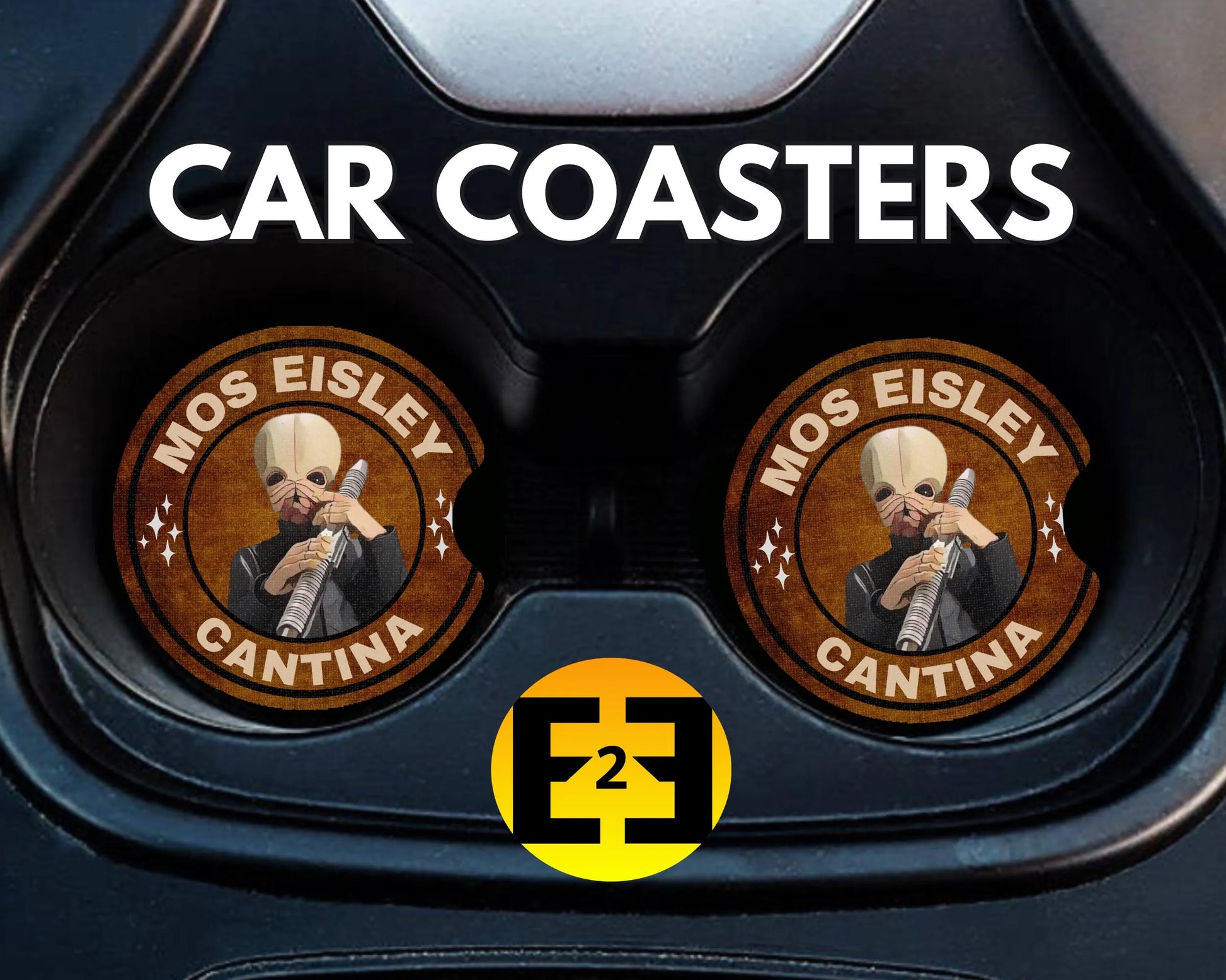 Star Wars Mos Eisley Cantina car coasters