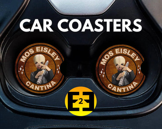 Star Wars Mos Eisley Cantina car coasters