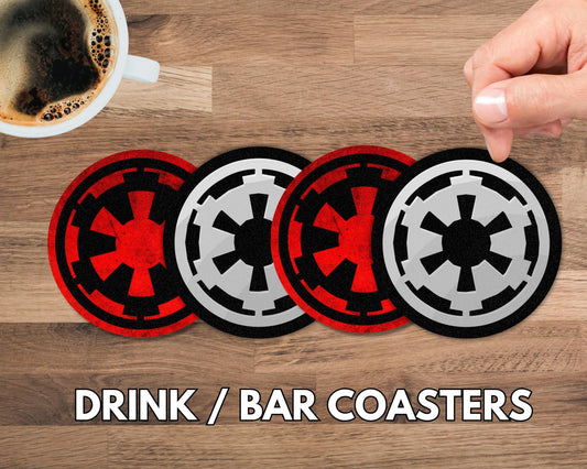 Drink/Bar Coasters - Star Wars Galactic Empire - Set of Four