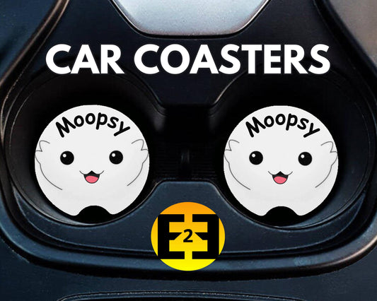 Star Trek Lower Decks Moopsy car coasters
