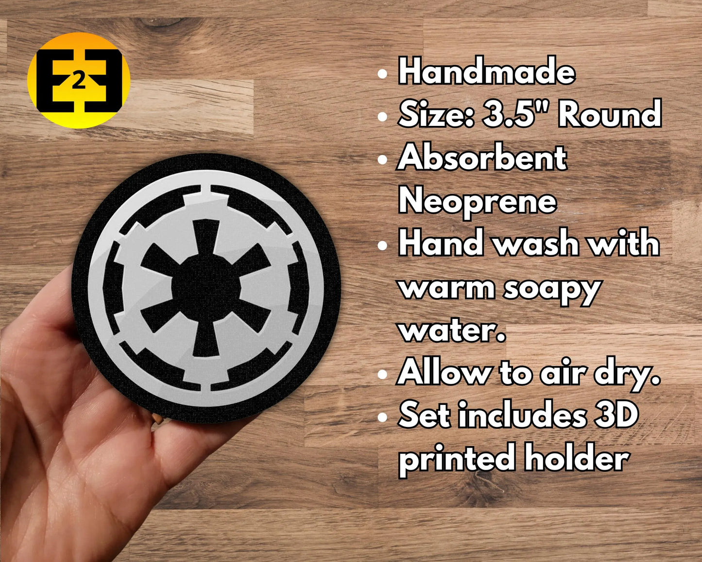 Drink/Bar Coasters - Star Wars Galactic Empire - Set of Four