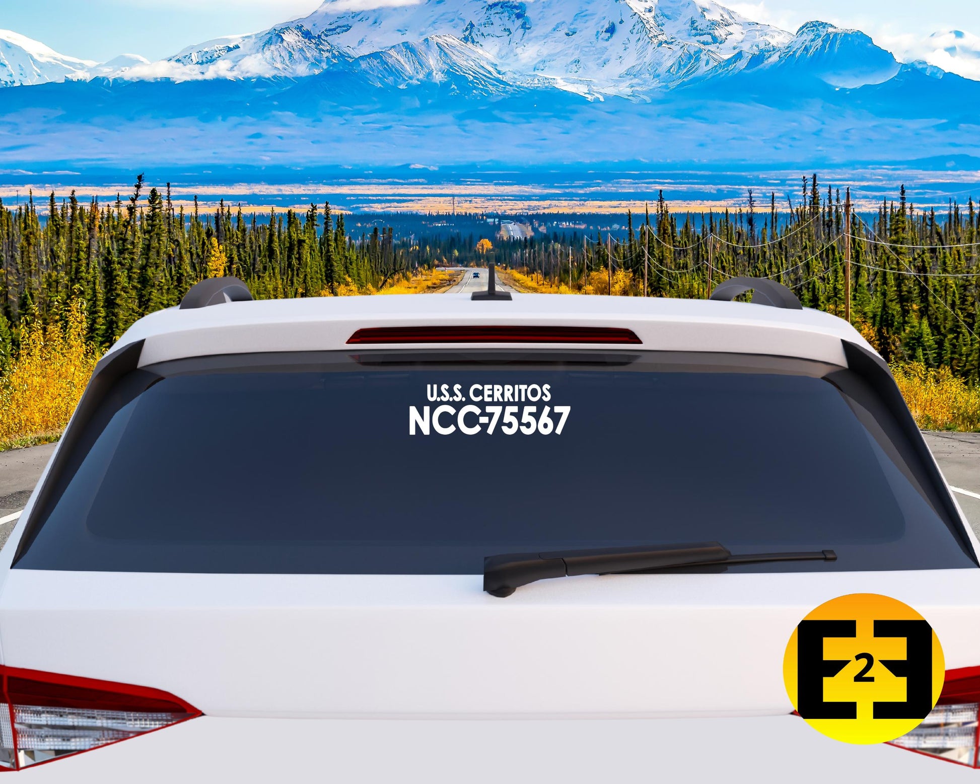 car decal Star Trek Lower Decks NCC-75567 USS Cerritos sticker window