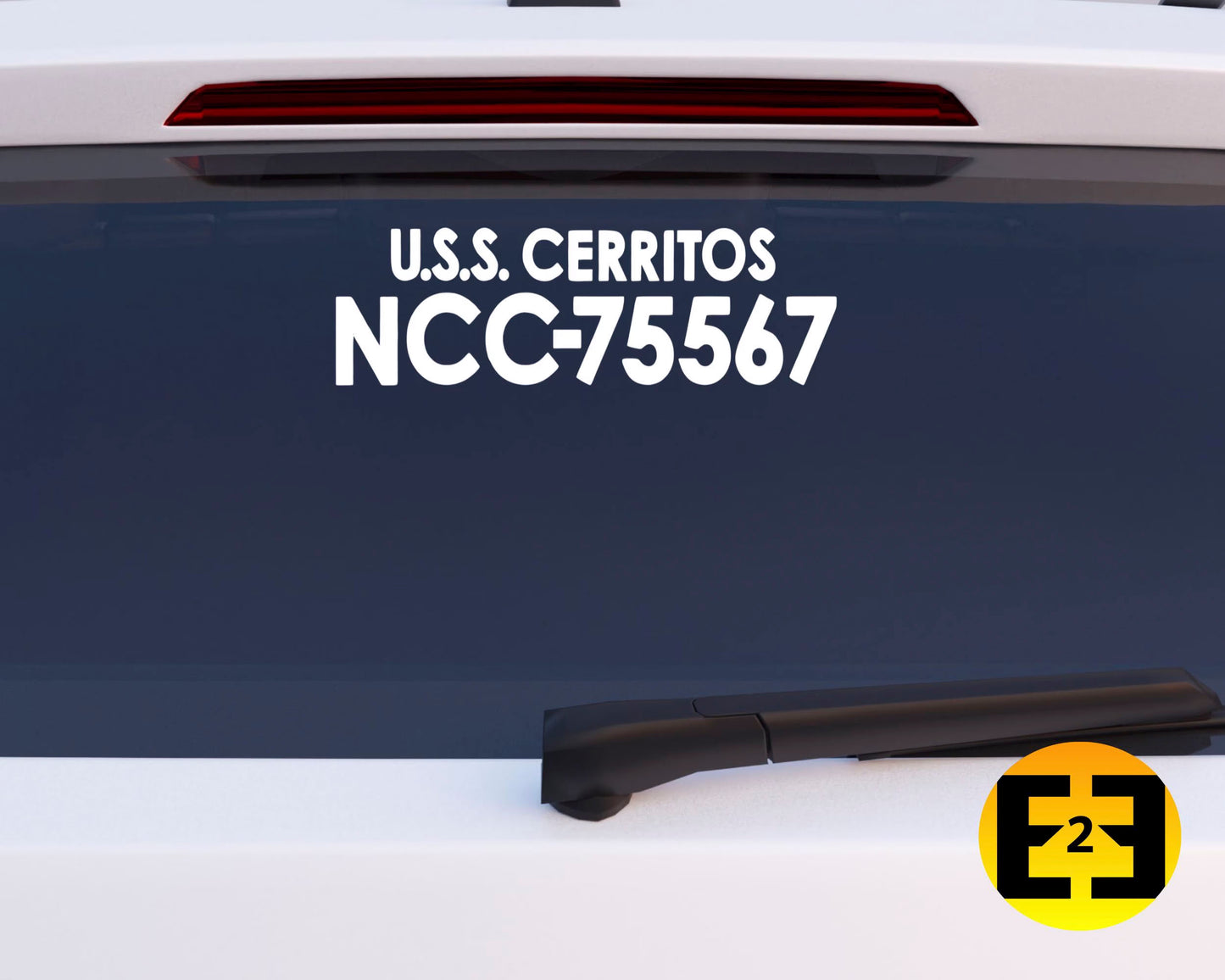 car decal Star Trek Lower Decks NCC-75567 USS Cerritos sticker